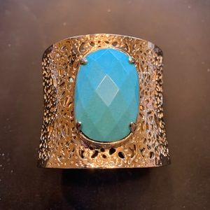 Vintage Kendra Scott Turquoise Cuff Bracelet